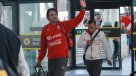La partida de la selección chilena a la Copa del Mundo